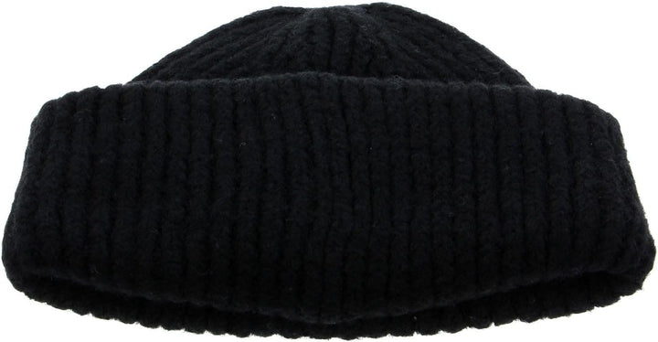 Calvin Klein CKJ Monogram Wool Blend Beanie Black