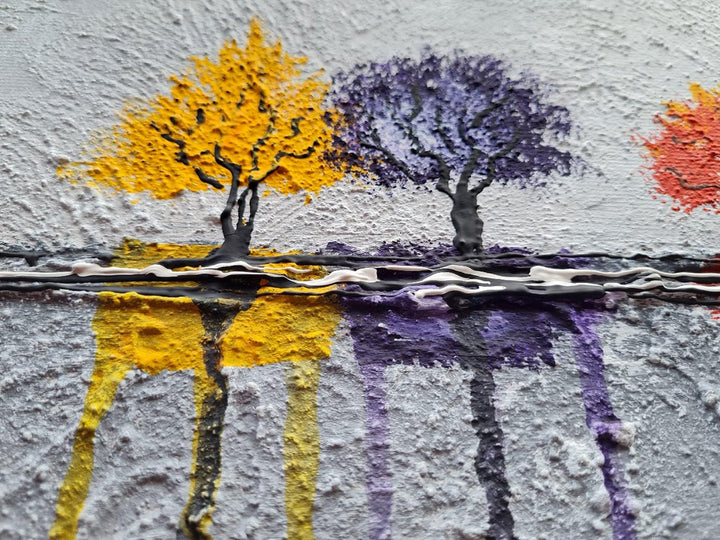 Monica Mirafiori I 100% HANDGEMALT I Gemälde My Tress 120x80cm | Gemälde Handgemalt | Acrylgemälde |