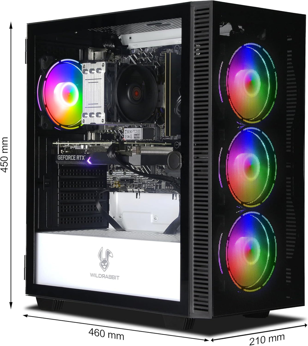 Ankermann Gaming Office Work V3 | Intel Core i9-12900F | Nvidia GeForce RTX 4060 8GB | 32GB DDR5 RAM