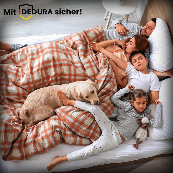 Rauchmelder 5er Set mit 10 Jahre Garantie BSI Zertifiziert nach DIN EN14604 inkl. 9V Batterie Rauchw