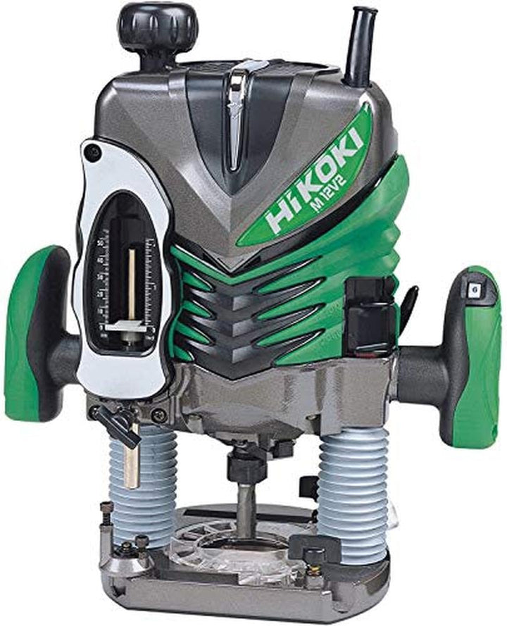 HIKOKI Oberfräse M12V2 (2000W, Spannzange Ø 12 mm, 65 mm Hubhöhe, Soft-touch, Konstantelektronik, ve
