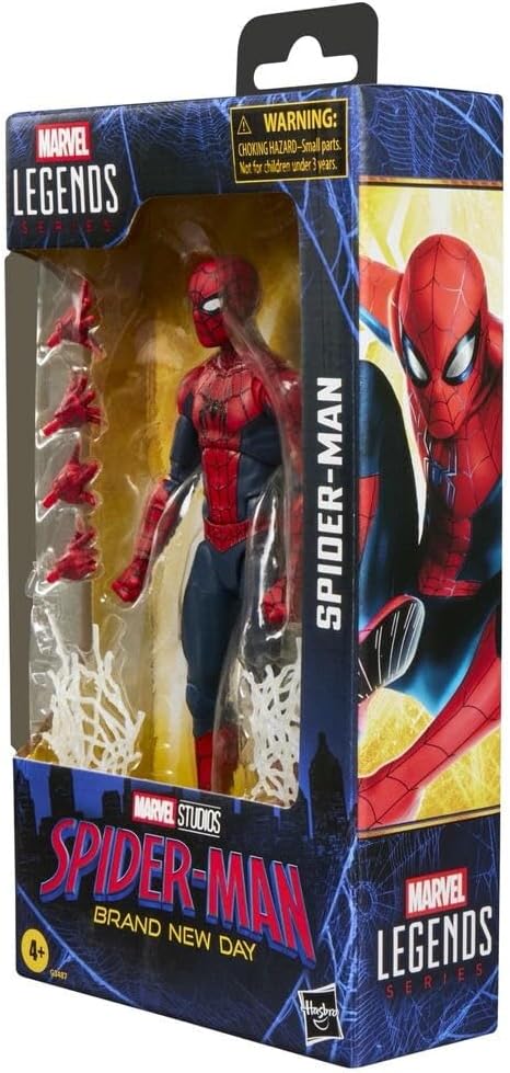 Marvel Legends Series Spider-Man, Spider-Man: Brand New Day Action-Figurenset zum Sammeln (15 cm)