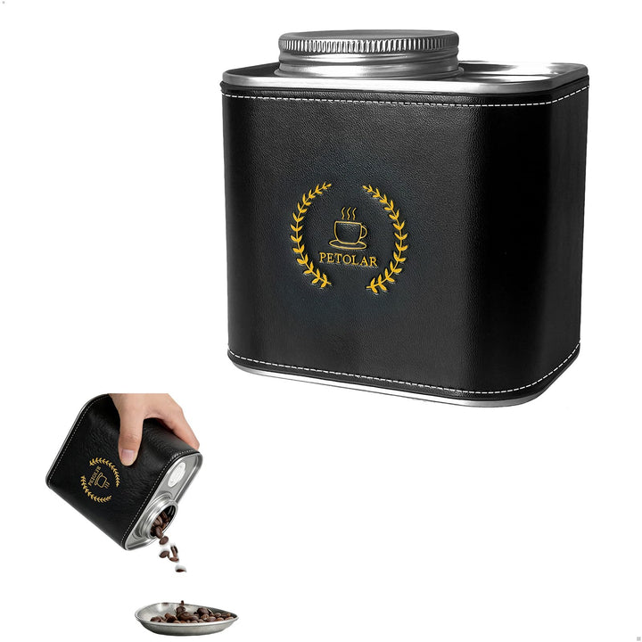 Kaffeedose Luftdicht, Kaffeebohnen Behälter 150g, Kaffeedose für Gemahlenen Kaffee, Kaffeedosen Meta
