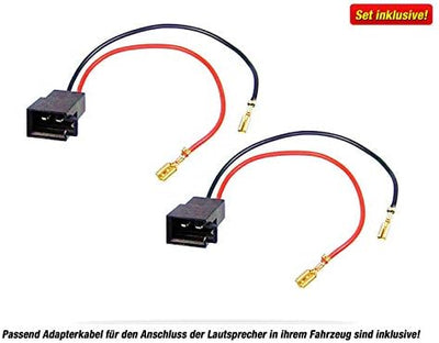 Mediadox JVC CS-JS600 Front 16,5cm/165mm 2-Wege Kompo Auto Lautsprecher/Boxen/Speaker kompatibel mit