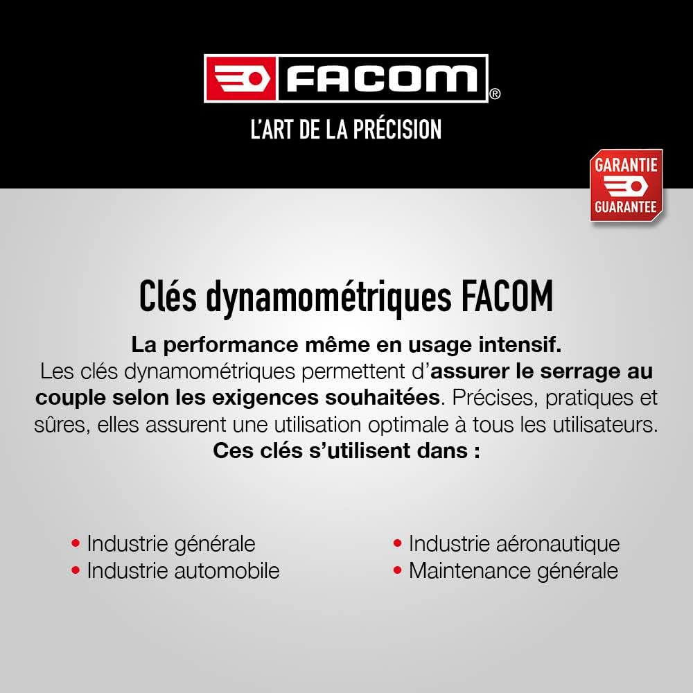 Facom 1/2" Drehmomentschlüssel 20-100 Nm S.306-100D