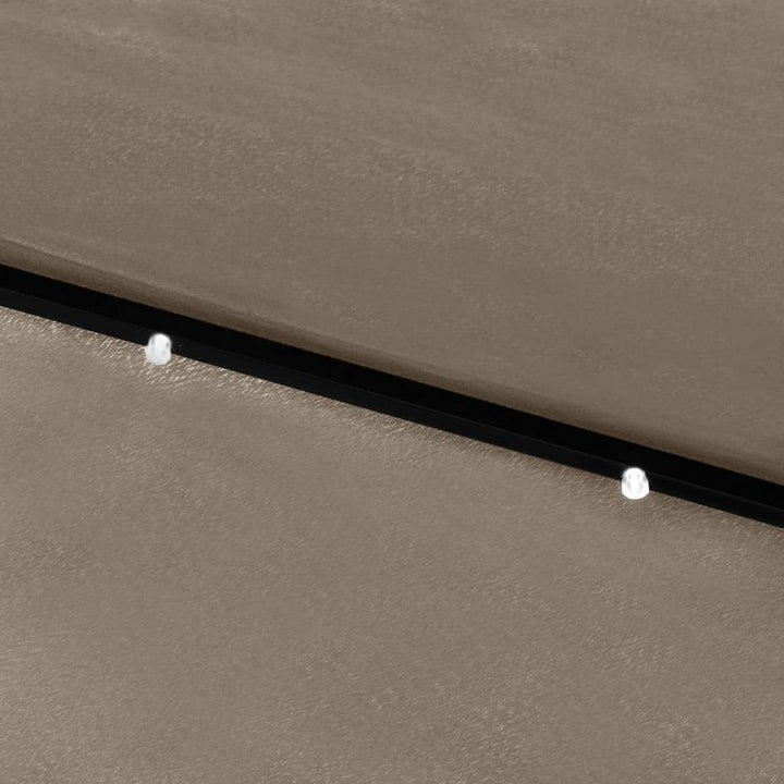 vidaXL Sonnenschirm mit LEDs Stahl-Mast Ampelschirm Gartenschirm Marktschirm Strandschirm Schirm Kur