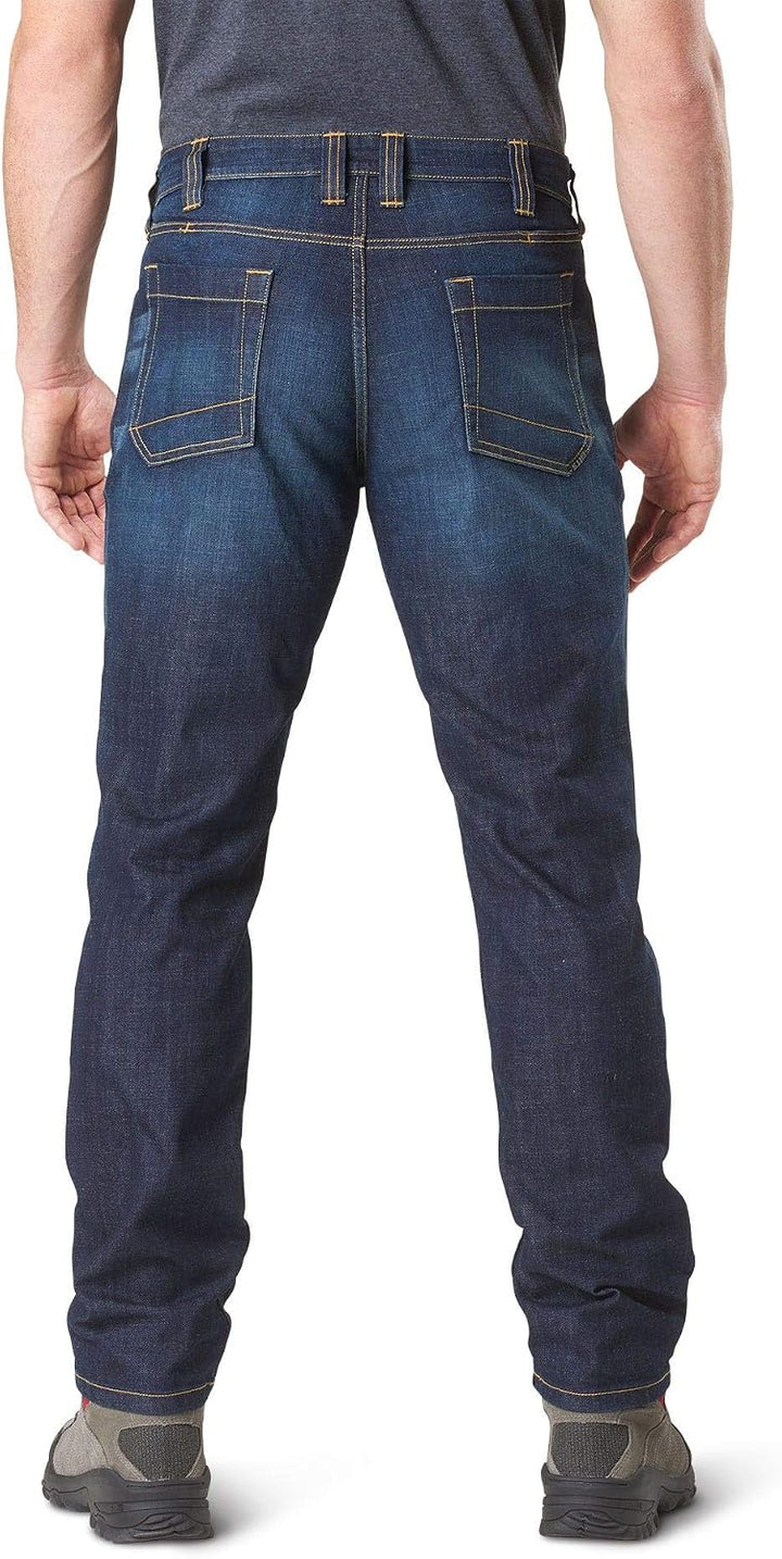 5.11 Tactical Herren 'Defender – Flex Jean – Slim 30W / 30L Dark Wash Indigo 649, 30W / 30L Dark Was