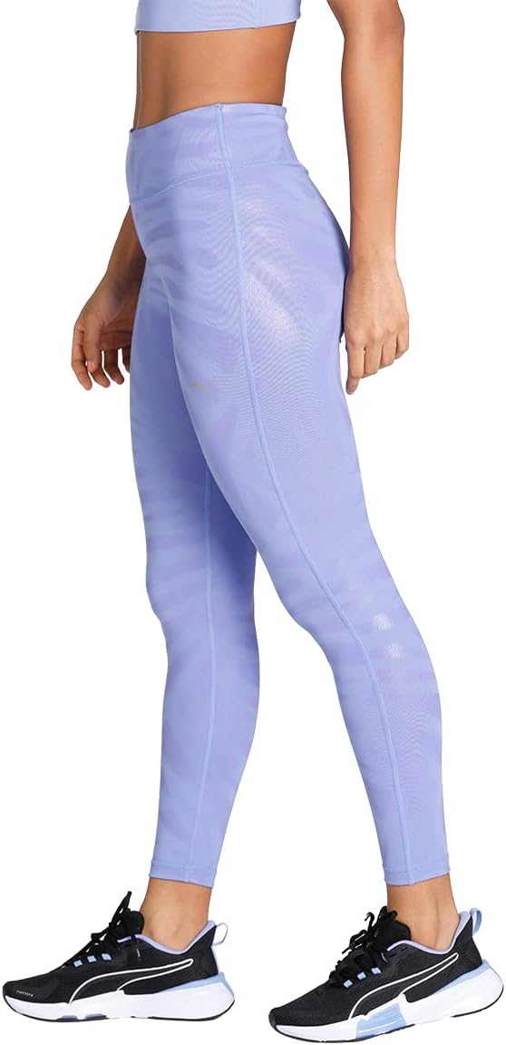 PUMA Damen Nova Shine High Waist 7/8 Trainings-Leggings XLElektro Purple