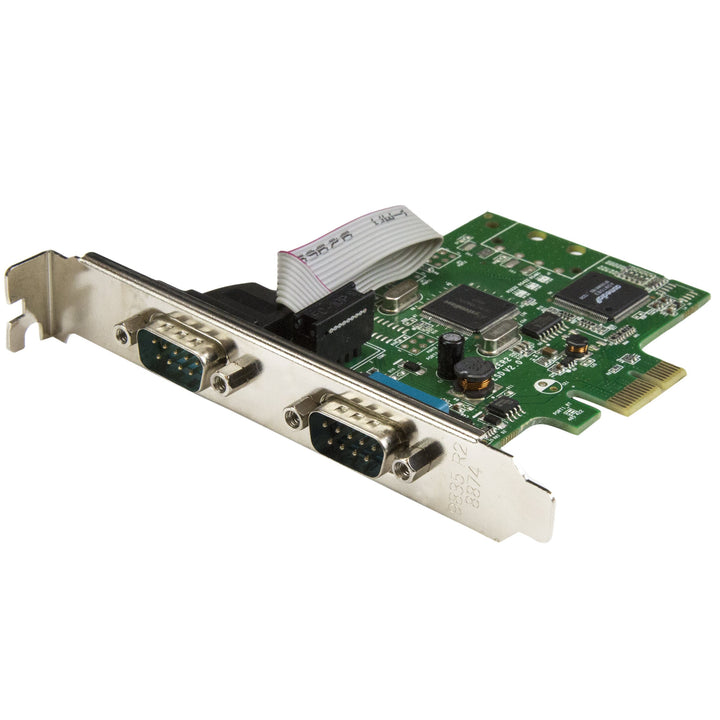 StarTech.com 2 Port PCI Express Seriell Karte mit 16C1050 UART - RS232 - PCIe Seriell mit Dual Chann