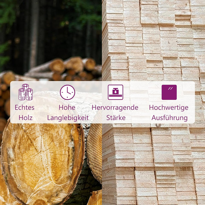 vidaXL Garten Fusshocker mit Grauen Kissen, Modular Gartenmöbel Lounge, Sitzhocker Hocker für Garten