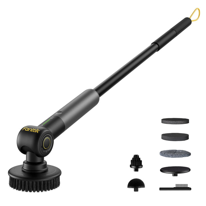 Fanttik Flip G9 Pro Elektrische Reinigungsbürste, VoltiPulse Motor, Dual-Speed, 6 Bürstenköpfe, Flex