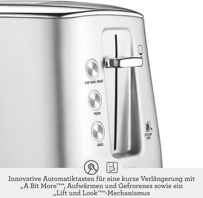 Sage - The Toast Select Luxe, Gebürsteter Edelstahl