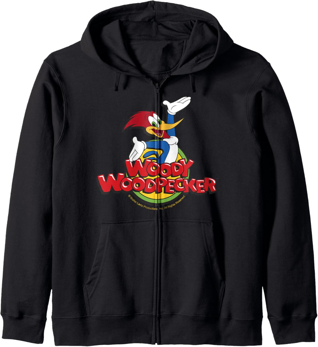 Woody Woodpecker Classic Logo Kapuzenjacke
