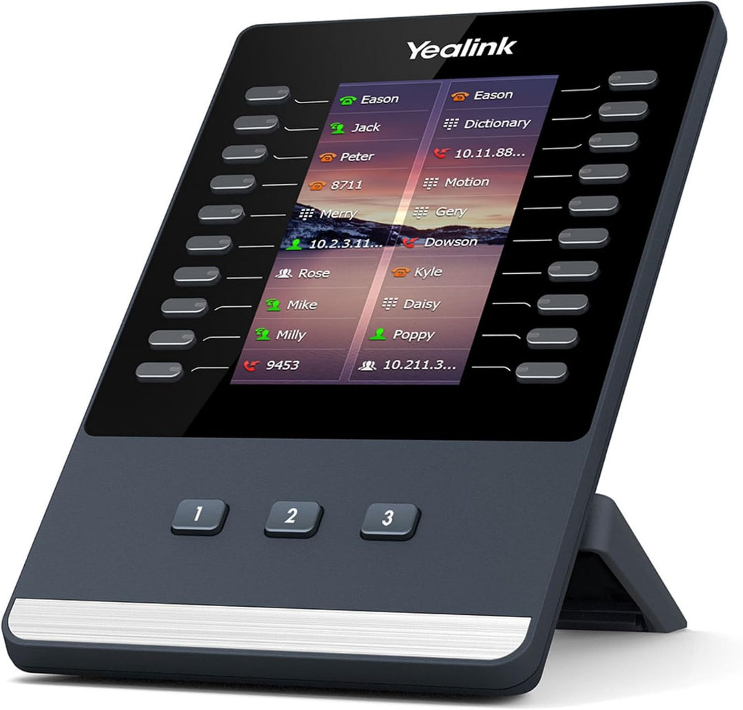 Yealink EXP43 IP add-on Module Black Grey 23 Buttons