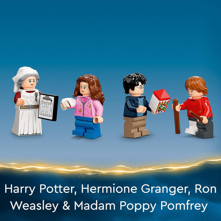 LEGO 76398 Harry Potter Hogwarts Krankenflügel, Schloss-Spielzeug mit Minifiguren aus Der Gefangene