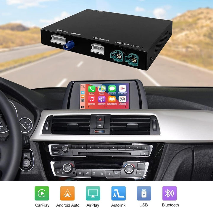 Road Top Wireless Carplay Retrofit Kit Decoder für BMW NBT System 3 4 5 6 7 Series X1 X3 X4 X5 X6 20