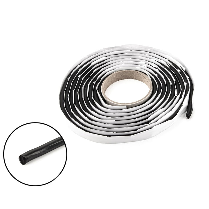 LST Butylrundschnur Butylband Ø 8mm 4m Klebeband Dichtband für KFZ Industrie Haushalt