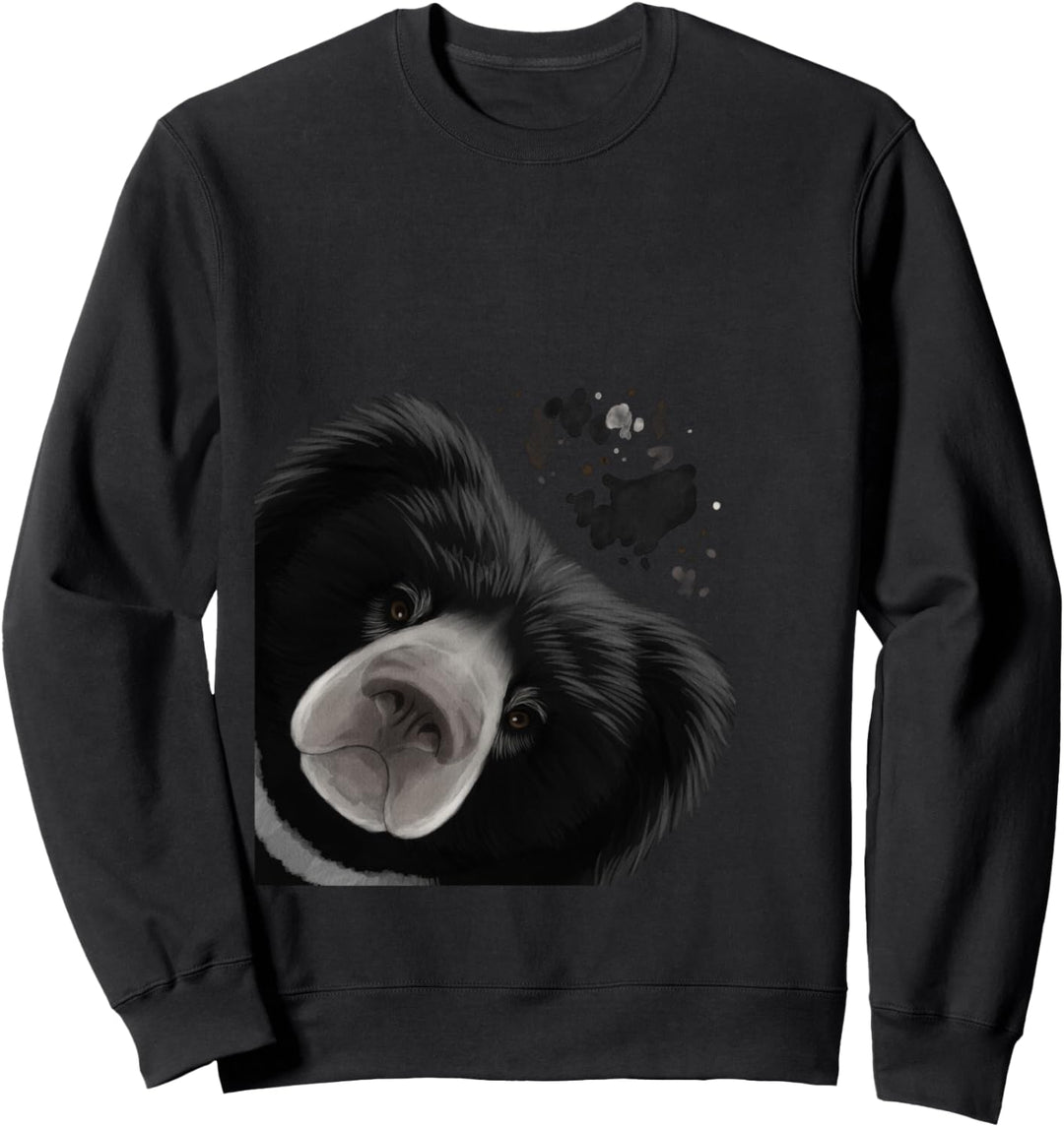 Neugieriger Bär Lippenbär Sweatshirt