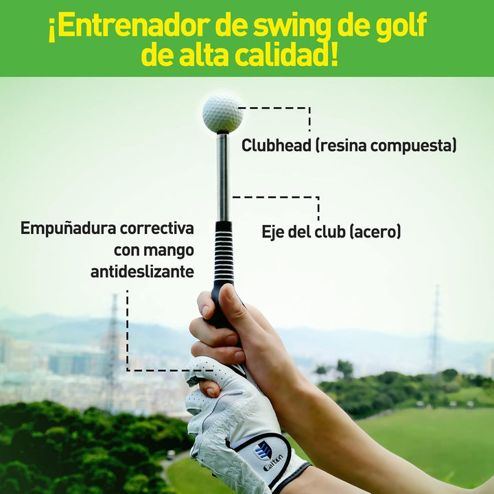 Golf Schwungtrainer, Tragbare Golf Trainingshilfe, Einstellbar Zur Verbesserung von Scharnier, Unter