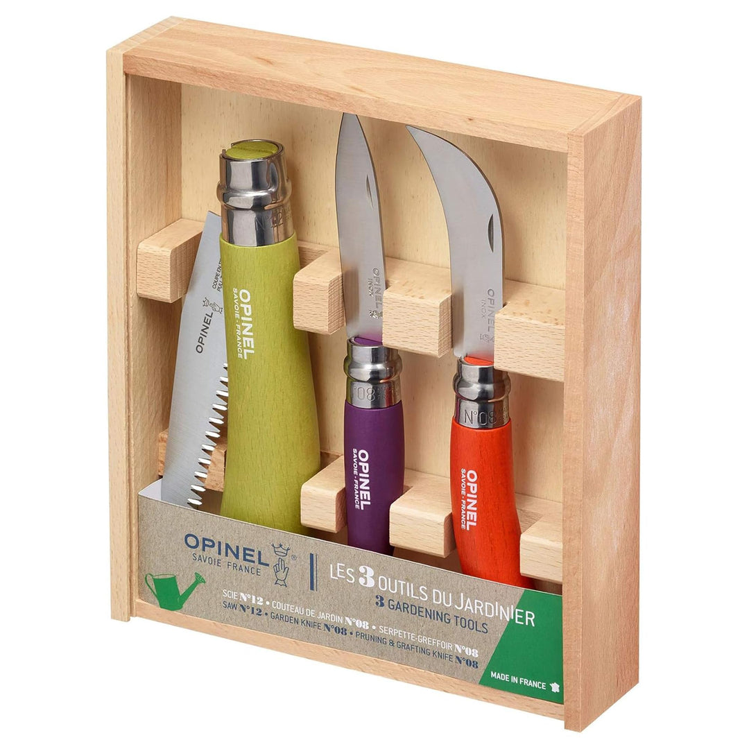 Opinel-Gärtnermesser-Satz grau M, grau M