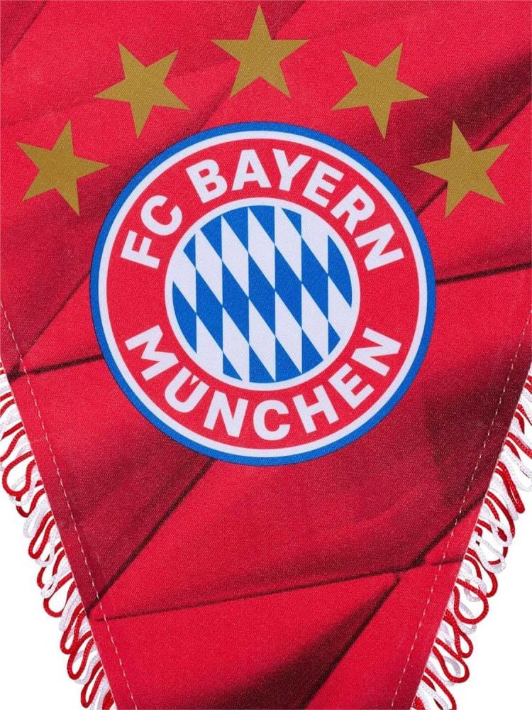 FC Bayern München Schmuckwimpel - Mia San Mia - 37 cm | ROT | Wimpel | Banner FCB