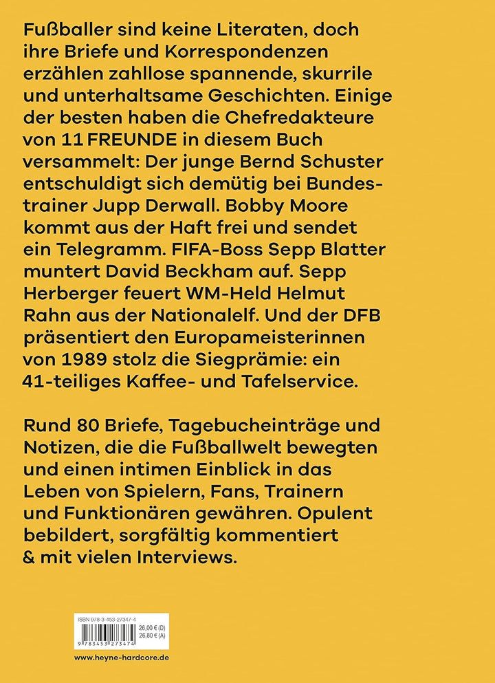 Lieber Herr Bundestrainer!: Briefe, die die Fussballwelt bewegten, Gebundenes Buch