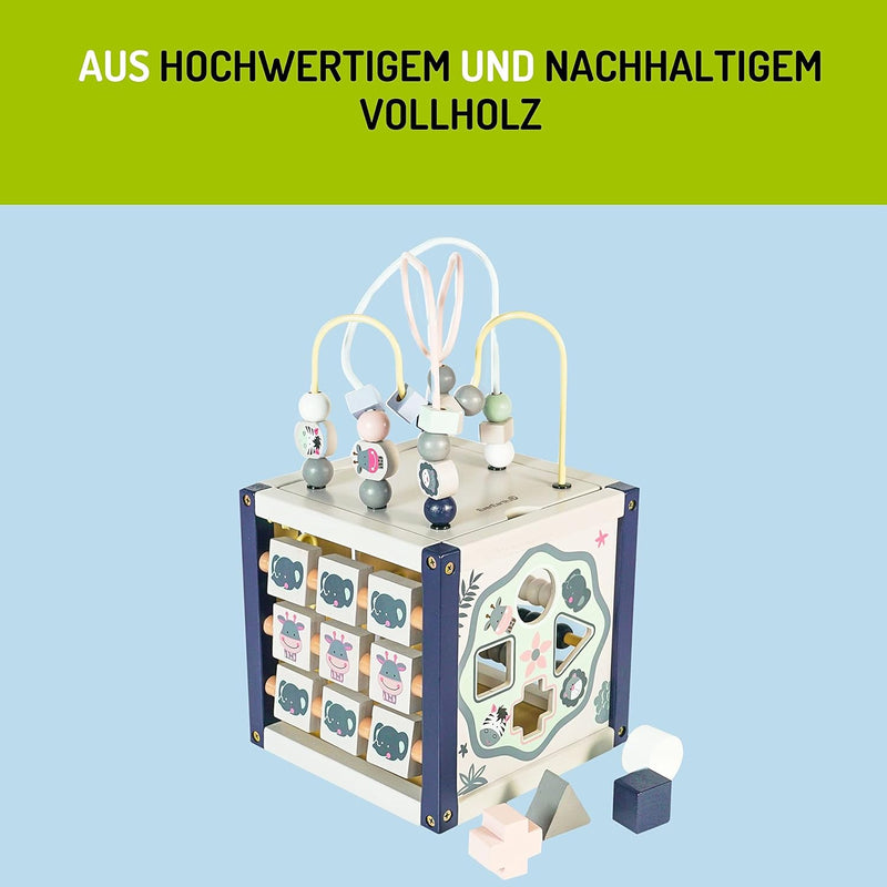 EverEarth Pastell erster grosser Aktivitäts-Würfel EE33772, S