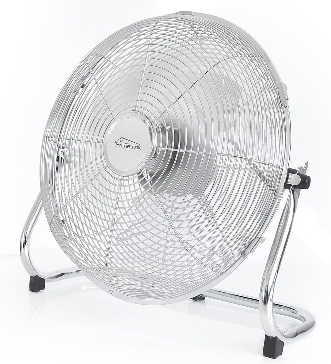 Tronitechnik® L Windmaschine mit 35 cm Ø | Ventilator Verstellbarer Winkel | Bodenventilator 3 Stufe