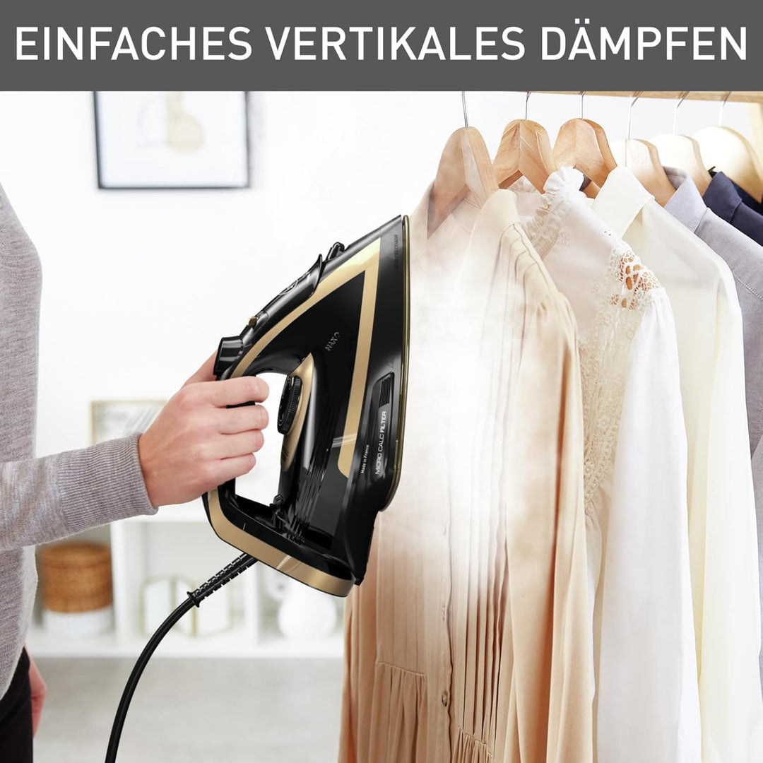 Tefal FV8064 Puregliss Dampfbügeleisen | 3000 Watt | 280 g/Min. Dampfstoss | 0-50 g/Min. variabler D