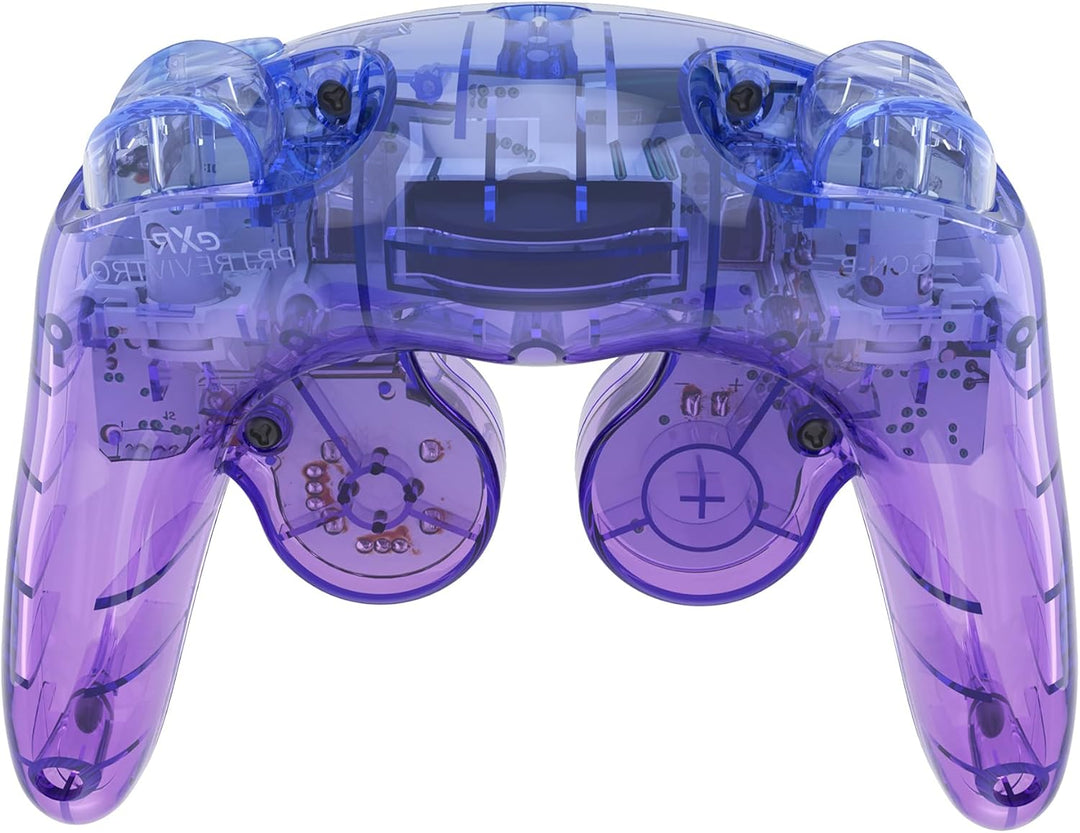 eXtremeRate Grips Case Shell kompatibel mit Nintendo Game Cube Controller, DIY-Ersatz Griff Gehäuse/