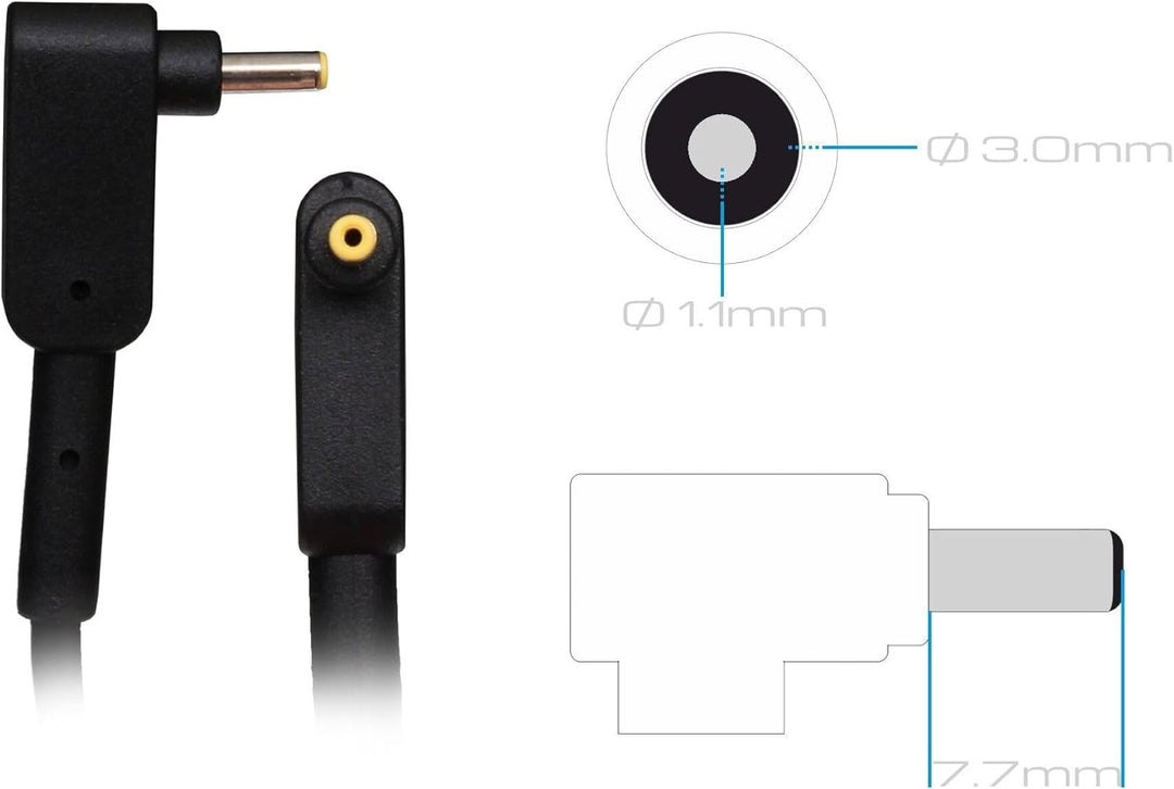 Acer Aspire V3-371 Original Netzteil 65 Watt Flache Bauform