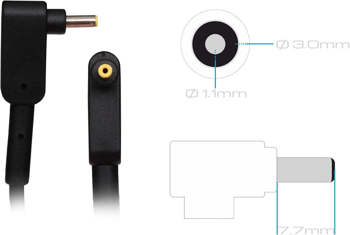 Acer Aspire V3-371 Original Netzteil 65 Watt Flache Bauform