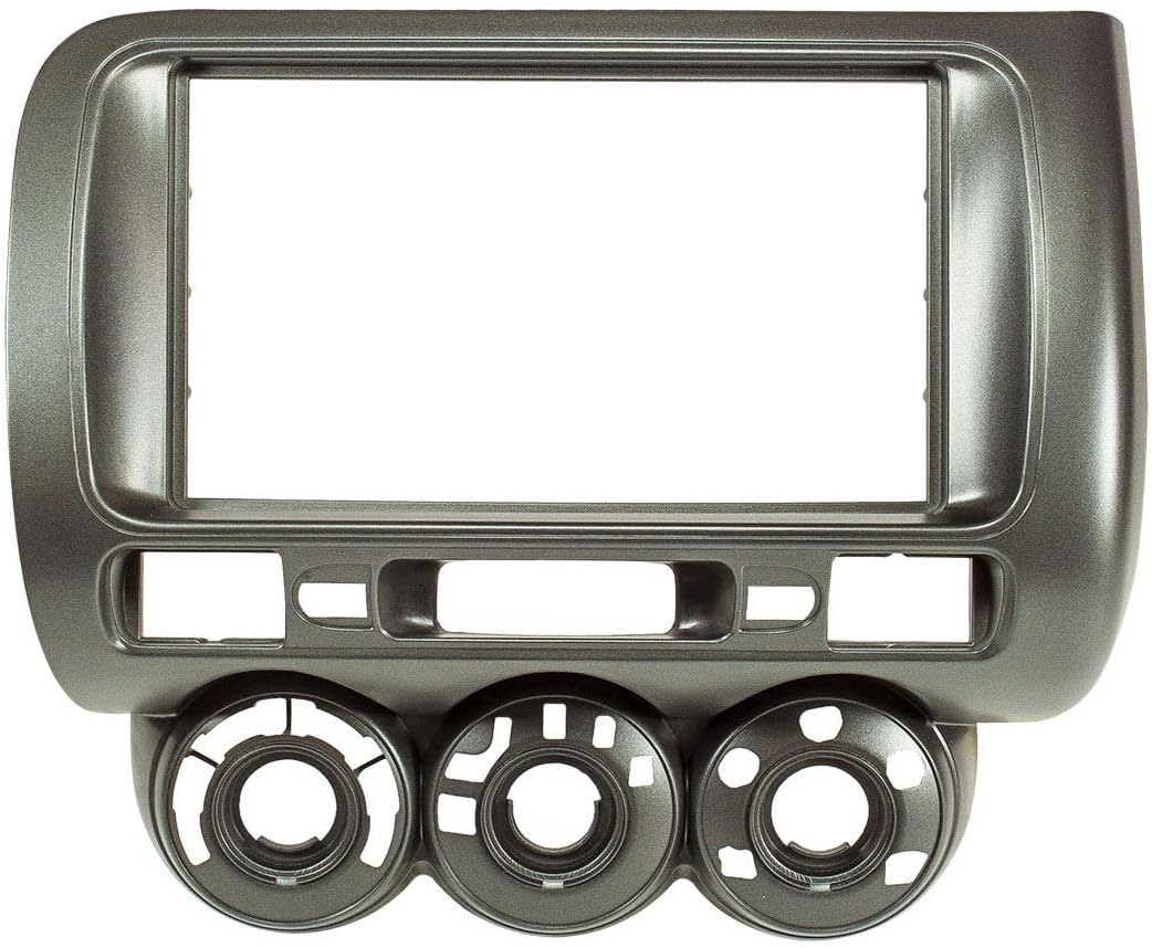 tomzz Audio 2417-021 Doppel DIN Radioblende kompatibel mit Honda Jazz (GD) 2002-2008 Fit 2001-2008 F