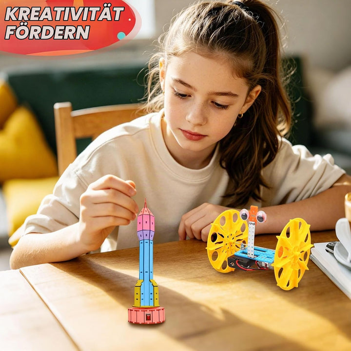 6 Stück Experimente für Kinder ab 8-14 Jahre, Elektronik Baukasten &amp; Experimentierkasten, STEM Wisse