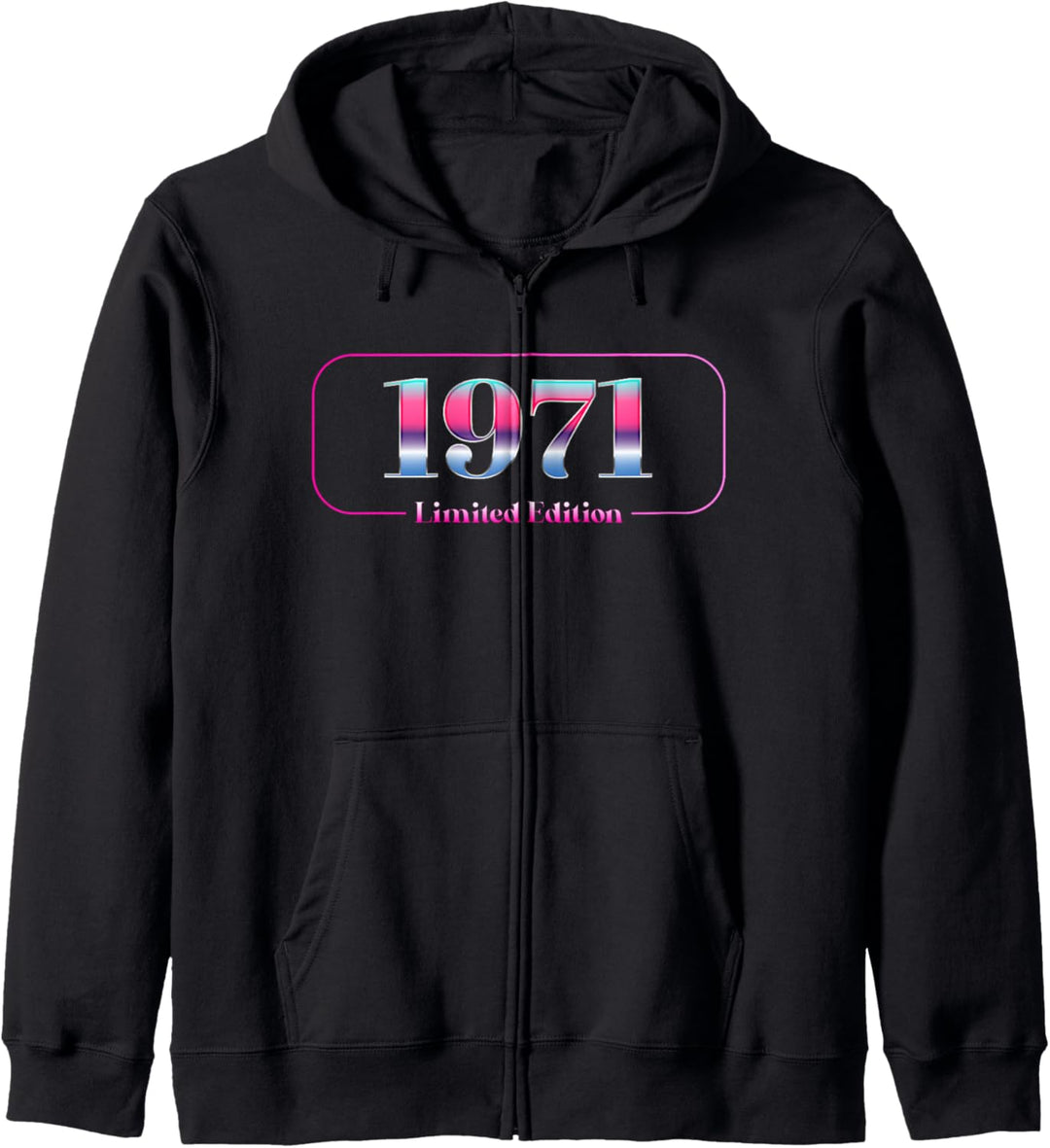 53. Geburtstag Mann Frau 53 Jahre 1971 Deko Lustig Geschenk Kapuzenjacke