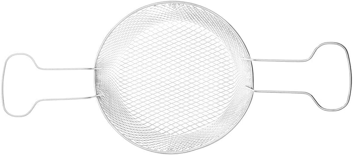 Baumalu - Fritteuse aus emailliertem Stahl Schwarz Abmessungen 28 cm mit Edelstahlkorb - für alle He