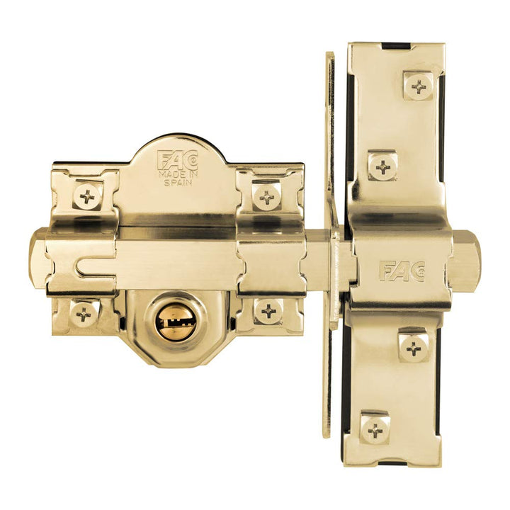 Fac 80 Uve Riegelschloss, goldfarben, Gold