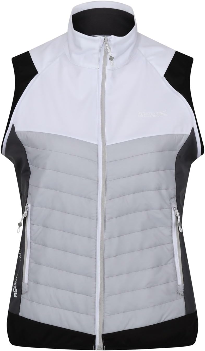 Regatta Steren Hybrid Softshelljacke für Damen mit abnehmbaren Ärmeln 44 Weiss, 44 Weiss