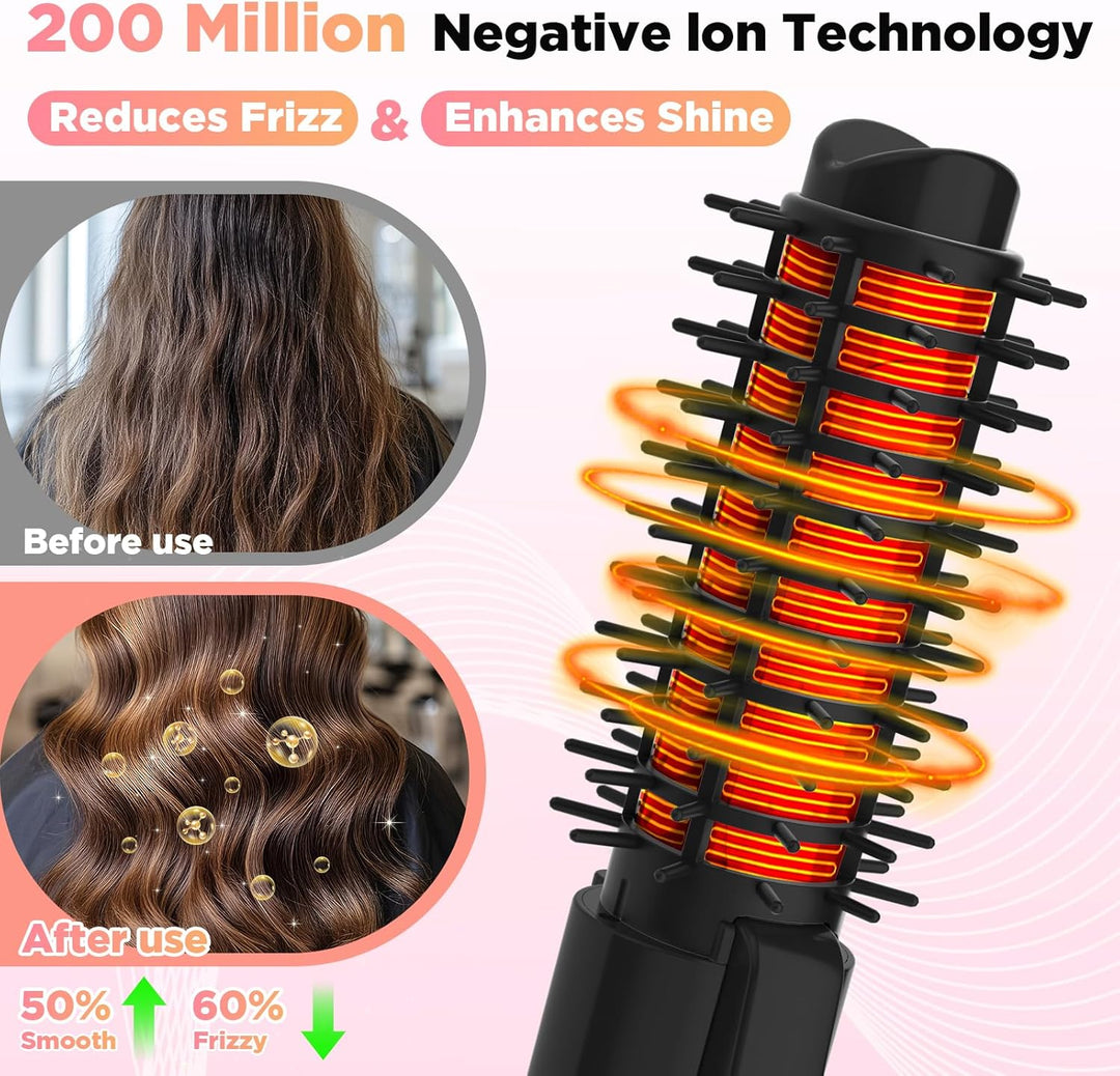 Schnurloser Lockenstab 32mm, Curling Iron mit 4 Temperaturen Tragbare Reise, 7000 mAh USB-aufladbare