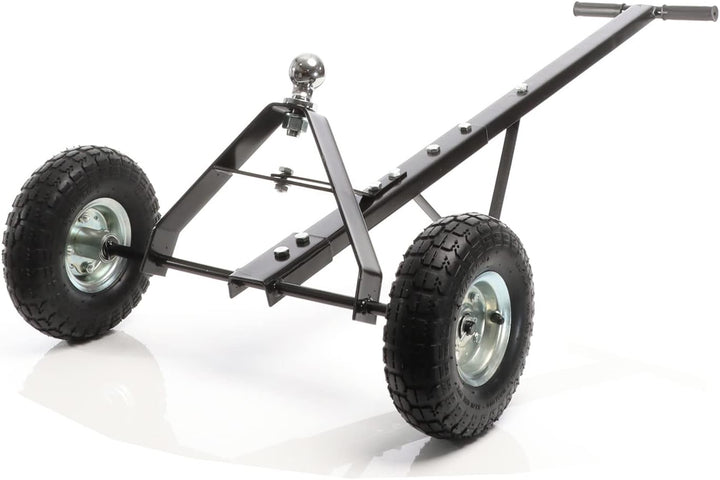 Wiltec Anhänger Rangierhilfe für Wohnwagen bis 270 kg, 110 x 72 x 30 cm, Rangierwagen mit Handgriff