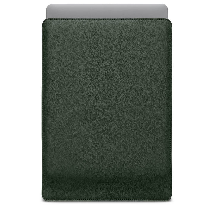 Woolnut Leder Sleeve Case Hülle Tasche für MacBook Pro 16 Zoll - Grün (M2021-2024, (M1/M2/M3) Grün M