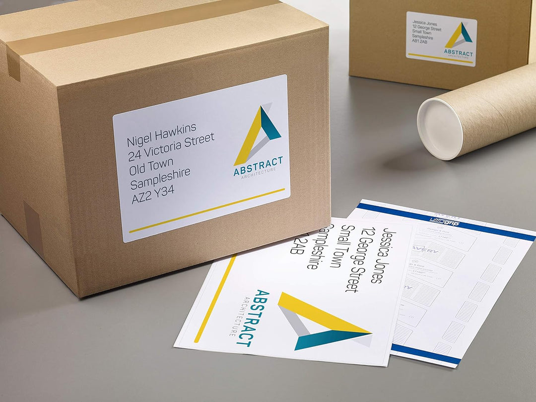 Avery L7167-250 Laser-Etiketten ohne Papierstau 1 Etikette pro Blatt 199,6 x 289,1 mm 250 Stück weis