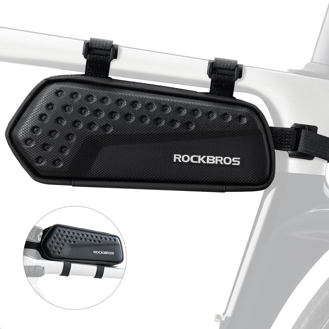 ROCKBROS Rahmentasche für Fahrrad, Lenkertasche Oberrohrtasche Fahrradtasche für MTB Rennrad Gravelb