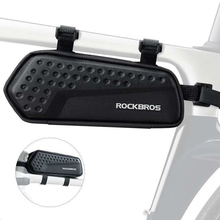 ROCKBROS Rahmentasche für Fahrrad, Lenkertasche Oberrohrtasche Fahrradtasche für MTB Rennrad Gravelb
