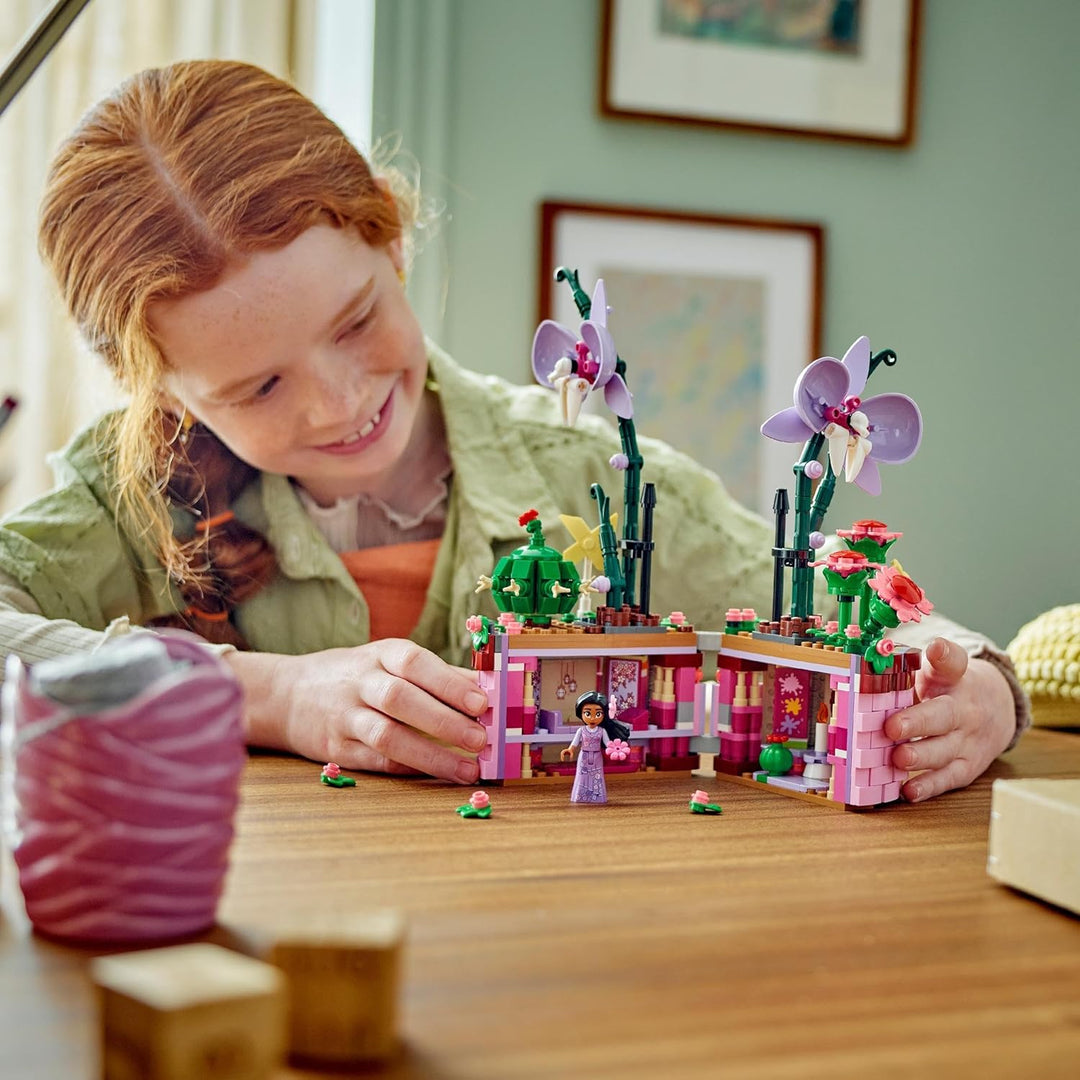 Lego ǀ Disney Encanto Isabelas Blumentopf, Set für Kinder mit baubarer Spielzeug-Orchidee, Deko-Baus