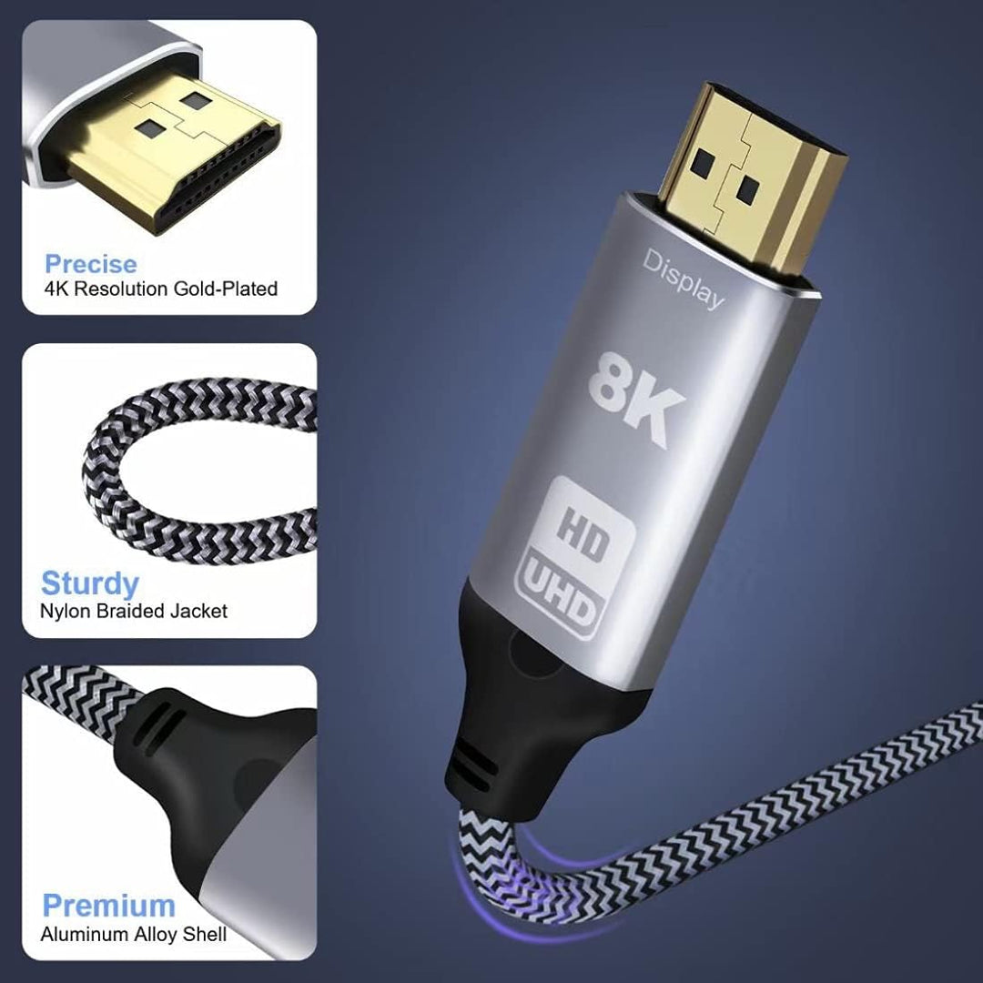chenyang CY Type-C USB-C USB4 Stecker Quelle auf HDMI 2.0 Stecker Display 8K UHD 4K DP auf HDMI Stec