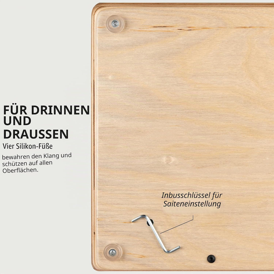 Meinl Percussion Artisan Cajon Instrument/Trommel für Erwachsene/Fortgeschrittene/Profis - Mongoy Fr