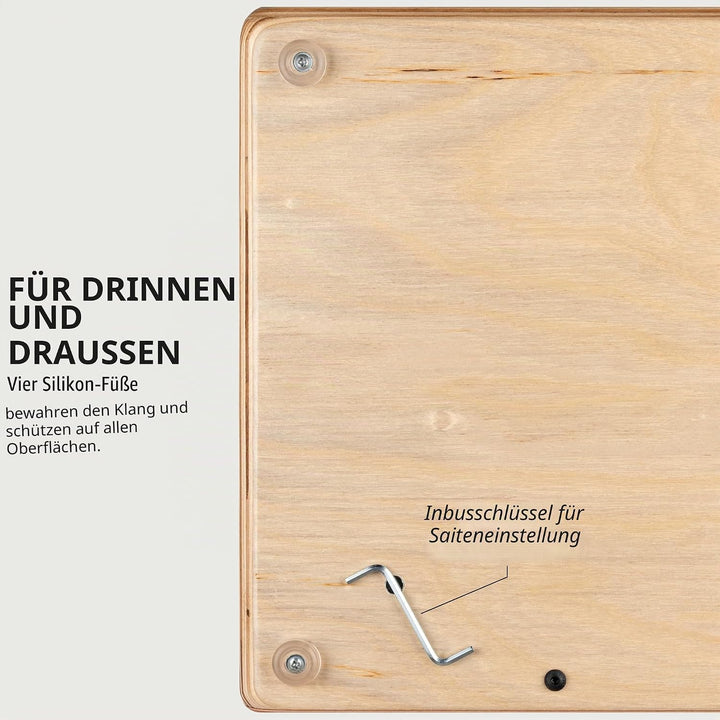 Meinl Percussion Artisan Cajon Instrument/Trommel für Erwachsene/Fortgeschrittene/Profis - Mongoy Fr