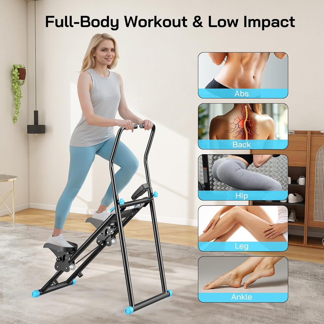 2025 Neues Stair Stepper für Home Gym Übung, Vertical Climber-Geräts für Ganzkörpertraining, kompakt