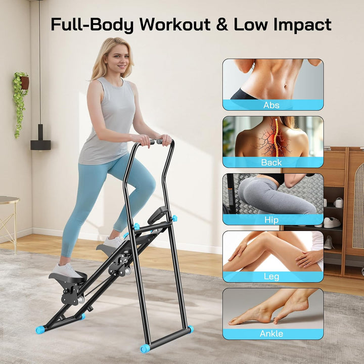 2025 Neues Stair Stepper für Home Gym Übung, Vertical Climber-Geräts für Ganzkörpertraining, kompakt